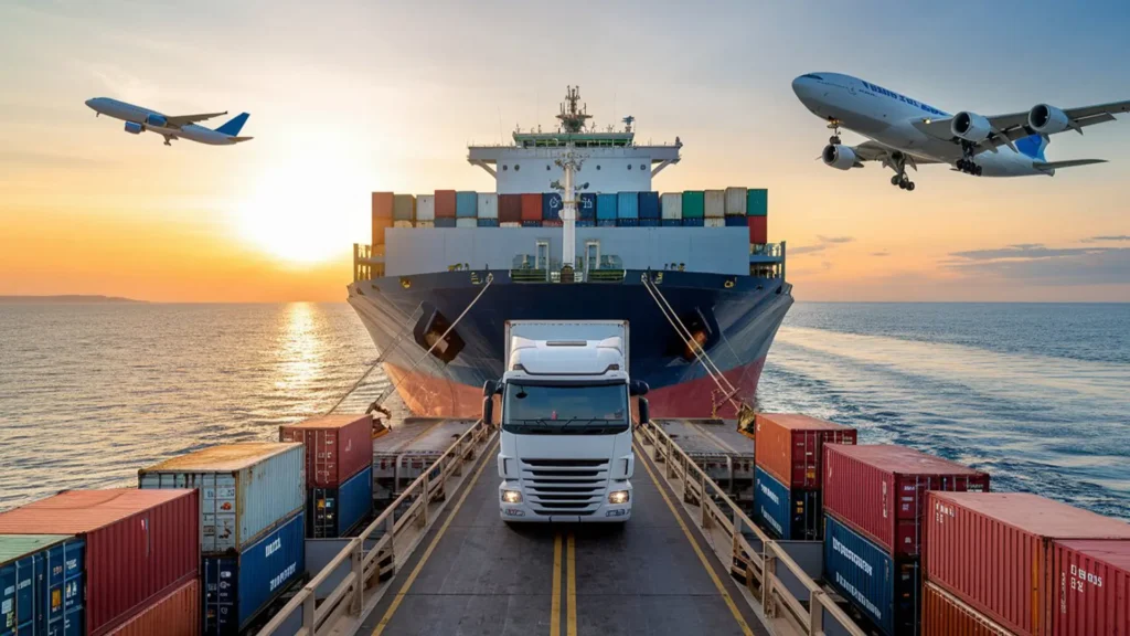 logistica internacional de colombia a estados unidos.